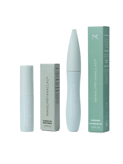 Kit Máscara Waterproof + Suero de Pestañas