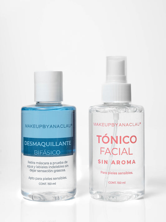 Kit Desmaquillante + Tónico sin Aroma