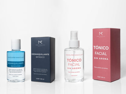 Kit Desmaquillante + Tónico sin Aroma